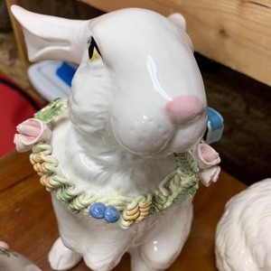 Lot of Ceramic Decorative Rabbits