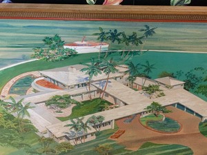 Art Deco Style Painted Picture