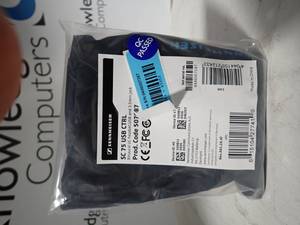 lot 27 image: Sennheiser SC 75 USB CTRL Binaural UC headset  3.5mm jack