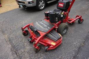 lot 10 image: 2018 Toro Commercial Turbo Force 48 Walk BehindRide On Zero Turn Lawn Mower