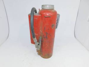 lot 32 image: Vintage Red Fire Extinguisher