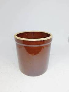 lot 55 image: Vintage Galanized Crock