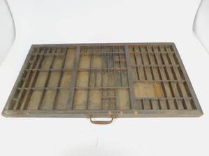 lot 67 image: Vintage Wooden Hamilton Letterpress Trays