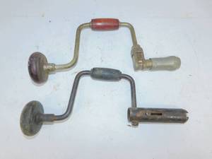 lot 100 image: Vintage Hand Drills