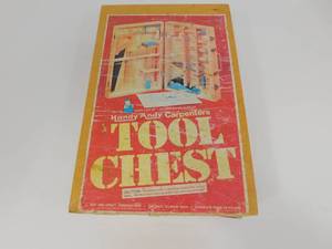 lot 112 image: Vintage Handy Andy Carpenters Tool Chest