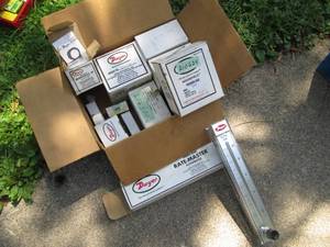 lot 67 image: Box With Flowmaster, Gauges & More ...