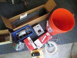 lot 108 image: Lot of Electrical Components See P...