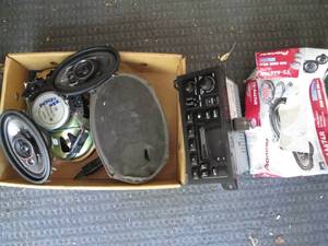lot 109 image: Car Stereo With Tape Deck & Car Aud...