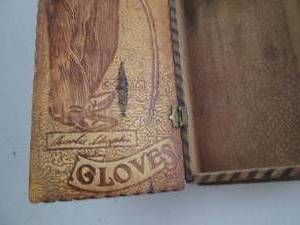 lot 116 image: Antique Wood Hand Carved Charlie Ch...