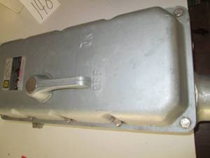 lot 150 image: Square D Enclosed Switch Box See P...