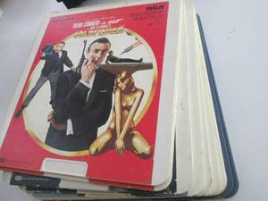 lot 157 image: Lot of (11) James Bond Style Video ...