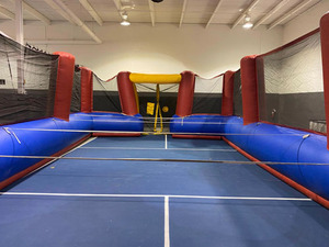 lot 23 image: Inflatable Giant Human Foosball Arena
