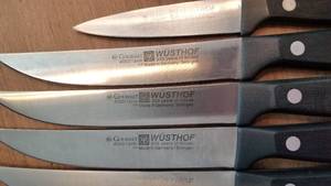 lot 69 image: Wusthof German Knife Set and Block
