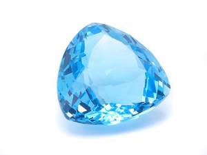 lot 20A image: Mesmerizing 28 Carat Swiss Blue Topaz Loose Gemstone