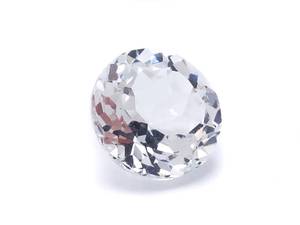lot 20D image: Dazzling 4.68 Carat White Topaz Round Cut Gemstone