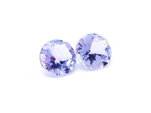 lot 20E image: 12 Carat Round Cut Natural Tanzanite Gemstones