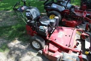 lot 20 image: Exmark Walk-Behind Lawn Mower Turf Tracer HP VWB-002 TT5219KAEC with Kawasaki Engine
