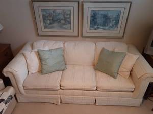 lot 45 image: Rowe Couch 7 Ft.