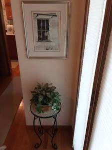 lot 55 image: Mosaic Table, Print , Greenery