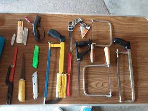 lot 93 image: Saws & Utility Knives