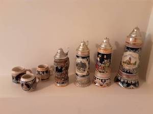 lot 132 image: Music Box Tankards & Misc. Steins