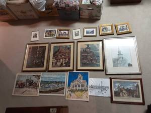 lot 162 image: Lot Of Framed & Unframed Architecture