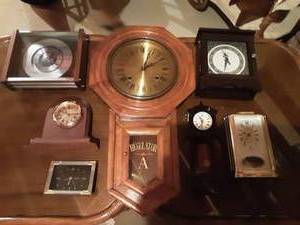 lot 177 image: Regulator-A & Assorted Clocks