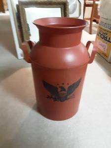 lot 205 image: Plastic Milk Can