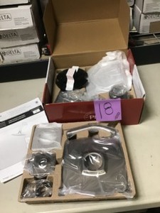 lot 18 image: Venturi Single-Handle 1-Spray Tub and Shower Faucet in Spot Defense Brushed Nickel (Valve Included)