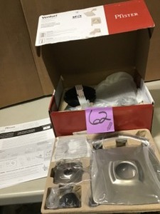 lot 62 image: Venturi Single-Handle 1-Spray Tub and Shower Faucet in Spot Defense Brushed Nickel (Valve Included)
