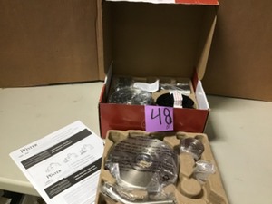 lot 48 image: Ladera Single-Handle 3-Spray Tub and Shower Faucet in Spot Defense Brushed Nickel (Valve Included)