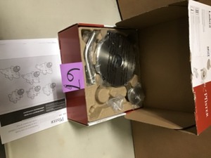 lot 67 image: Ladera Single-Handle 3-Spray Tub and Shower Faucet in Spot Defense Brushed Nickel (Valve Included)