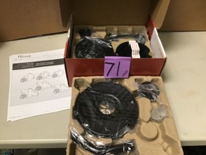 lot 71 image: Ladera Single-Handle 3-Spray Tub and Shower Faucet in Matte Black (Valve Included)