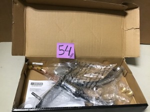 lot 54 image: Foundations Single-Handle Standard Kitchen Faucet in Chrome