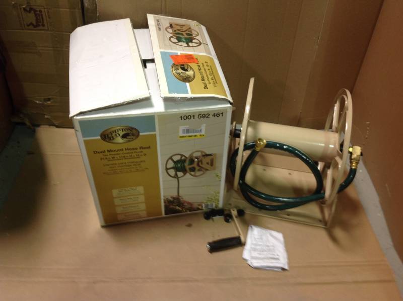 HAMPTON BAY Commercial Wall-Mount Hose Reel! SEE PICS!, KX Real Deal  Indoor/Outdoor Tools Housewares and More Inver Grove