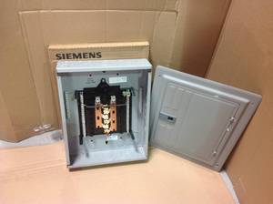 lot 1 image: SIEMENS PL Series 125 Amp 12-Space 24-Circuit Main Lug Indoor Load Center SEE PICS CUSTOMER RETURNS