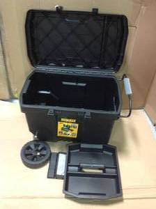 lot 7 image: STANLEY 24 in. 17 Gallon Mobile Tool Box SEE PICS