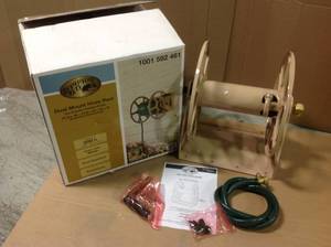 lot 38 image: HAMPTON BAY Commercial Wall-Mount Hose Reel SEE PICS