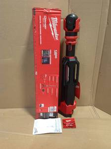 lot 61 image: M12 12-Volt Lithium-Ion Cordless 1400 Lumen ROCKET LED Stand Work Light (Tool-Only)
