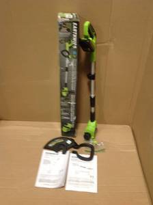 lot 67 image: Earthwise 10 in. 20-Volt Lithium-Ion Cordless String Trimmer