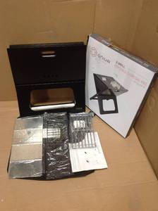 lot 71 image: Picnic Time X-Grill Folding Portable Charcoal Grill in Black