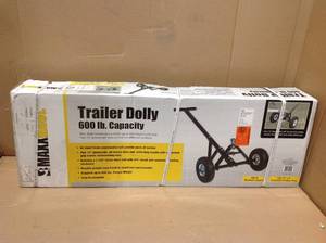 lot 89 image: MaxxHaul 600 lbs. Capacity Trailer Dolly in good condition