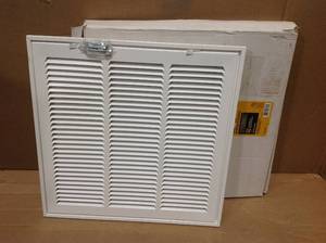 lot 94 image: Everbilt 16 in. x 16 in. White Return Air Filter Grille