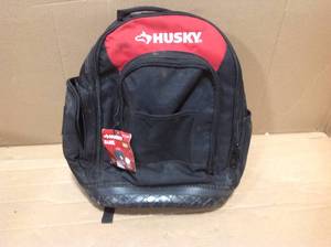 lot 96 image: Husky 16 in. Tool Backpack not used