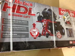 lot 101 image: MoJack Lawn Equipment Parts HDL 500 Lawn Mower Lift 45501 not used