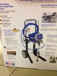 lot 105 image: Graco Magnum X7 Airless Paint Sprayer not used