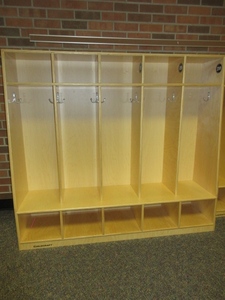 CHILDCRAFT COAT CUBBY LOCKER UNITS