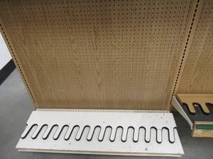 VERY LARGE RETAIL SERVICE COUNTERGONDALA. Lots of Storage - MUST DISMANTLE ONSITE AND REMOVE ON YOUR OWN.