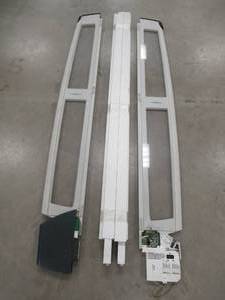 Sensormatic Door Max EAS Clear Acrylic Self-Contained Pedestal Anti Theft System. 0300-2481-01.  Pulled from working environment. Does not include mounting bracket shown in stock photo.