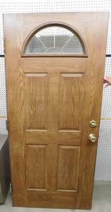 lot 38 image: Door with Deadbolt - 79.5 x 36